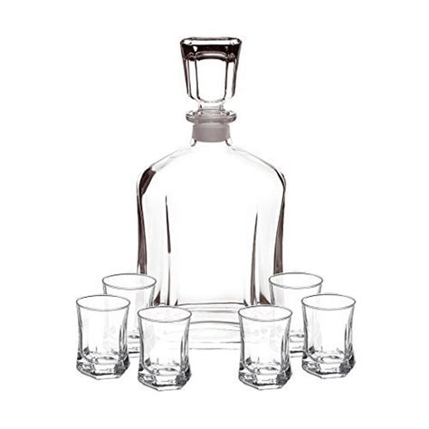 Buy Bormioli Rocco Capitol 7 pcs Liqueur Set Online at Low Prices in ...