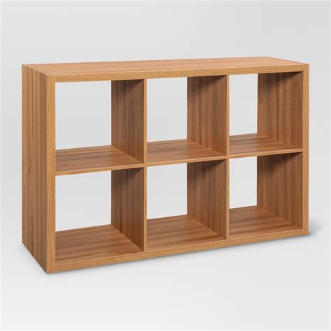 6-Cube Organizer Shelf 13 - Natural - Threshold | 6 cube organizer ...