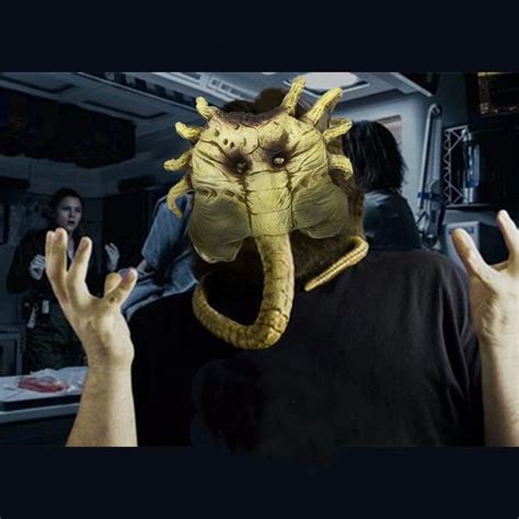 Facehugger Mask Toy Face Xenomorph Hugger Alien Latex Masks Cosplay ...