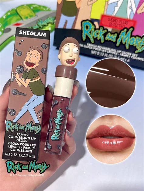 Rick and Morty X SHEGLAM Family Counseling Lip Gloss-Jerry Moisturizing ...
