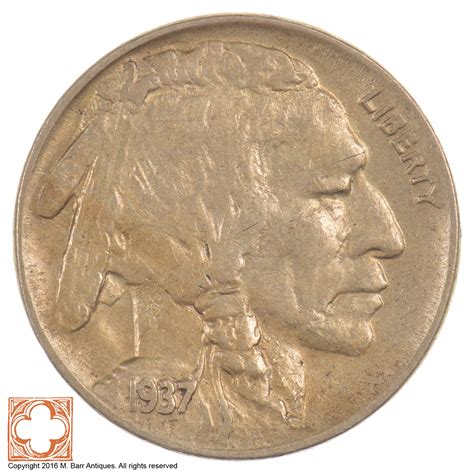 RARE ERROR 3 Legs 1937-D Buffalo/Indian Head Nickel, 3-Legged ...