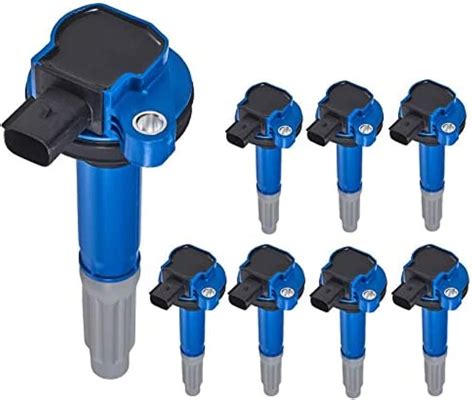 Amazon.com: ENA Set of 8 Blue Ignition Coil Pack 2011 2012 2013 2014 ...