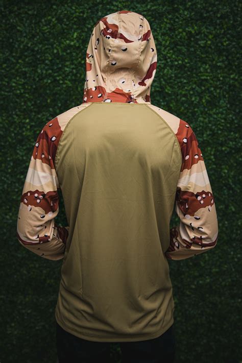 QVO "Choco Chip Camo" UPF Hoodie - QVO Tactical, LLC