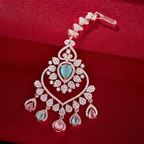 Enhance Your Elegance | Zircon Maang Tikka Collection