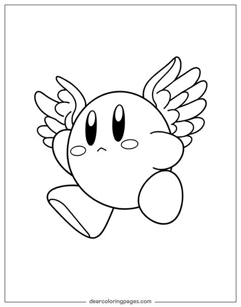 Kirby Coloring Pages - 15 Free Printable Coloring Pages