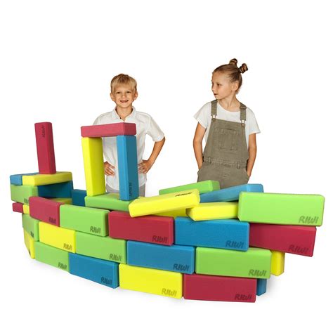 RIWI XXL Building Blocks - gigantyczne, miękkie klocki dla dzieci – RIWI buildit