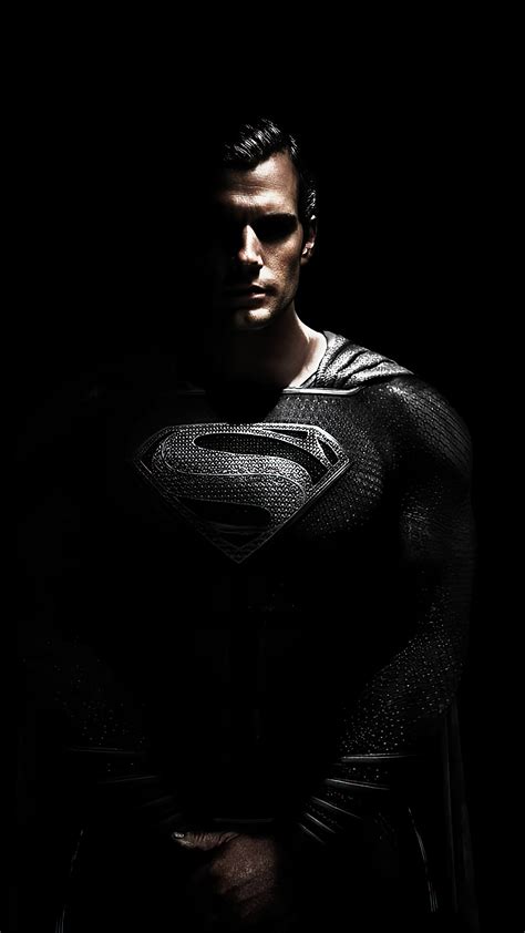 🔥 Free Download Superman Black Suit Henry Cavill Justice League Snyder ...