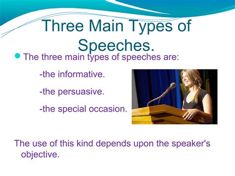 Types of the speech | PPT