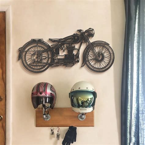 Cafe Racer Metal Wall Art – oliveandgray