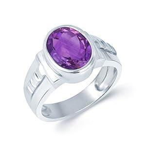 KUNDALI GEMS Jamunia Amethyst Original & Natural Purple Stone Pure ...
