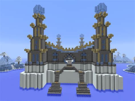 Image result for Minecraft Ice Castle
