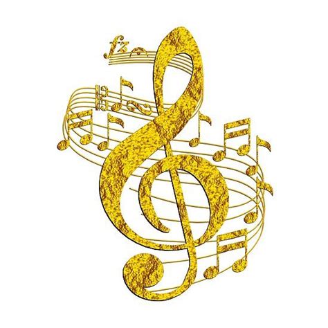 Image result for Treble Clef with Flowing Notes