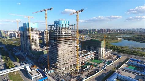 上海宝冶丨吉林省第一高楼龙翔总部大厦封顶！_结构