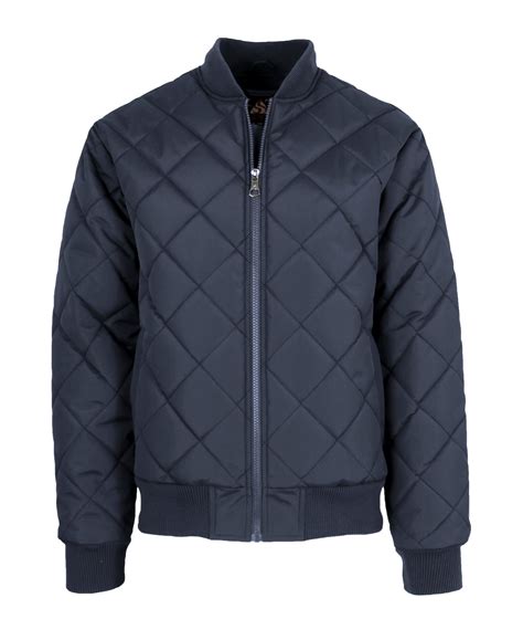 Galaxy by Harvic Men's Heavyweight Quilted Bomber Jacket, Durable ...