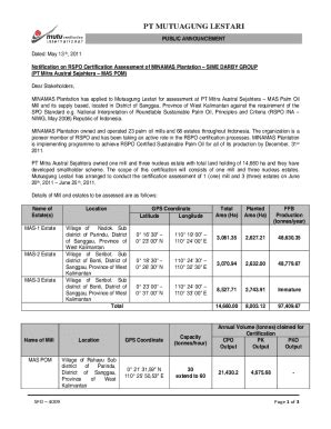 Fillable Online RSPO-ASA-02-Summary-Report-of-Lembiru-POM-PT- ... Fax ...