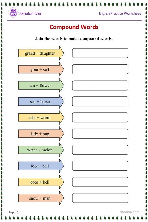 Image result for How to Make Compound Words