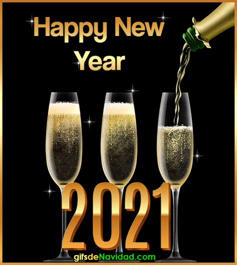 Happy New Year 2021 GiF
