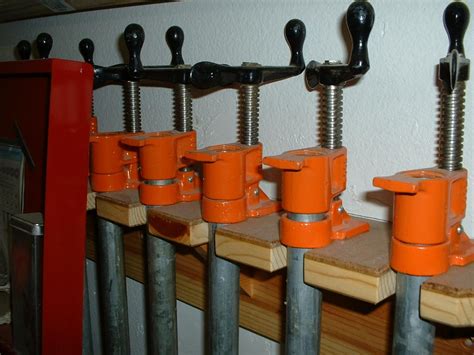 Image result for Pipe Clamp Storage Rack