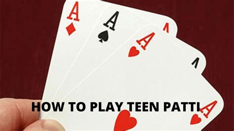 play teenpatti,often referred to as Indian Poker