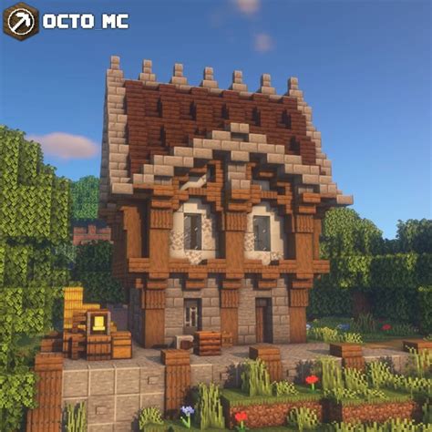 Casa Rustica Minecraft Tutorial 的图像结果