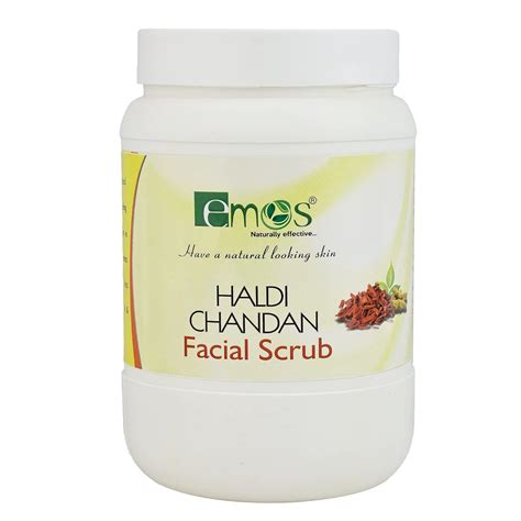 Buy Emos Haldi Chandan Scrub Face & Body Scrub For Men and Women, Dead ...