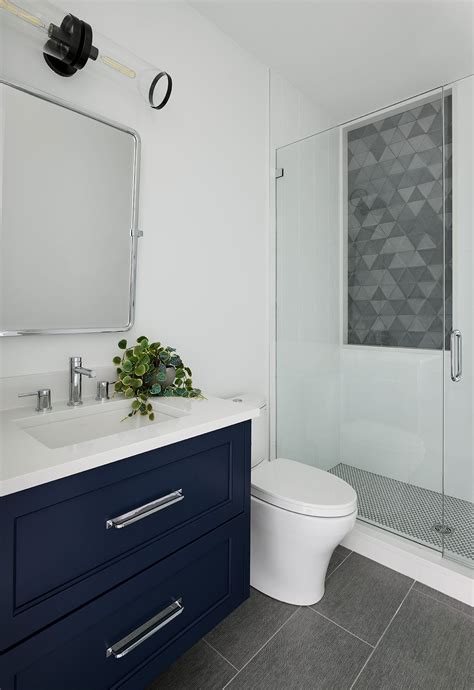 Transform Your Bathroom with Chic and Modern Dark Grey Tiles
