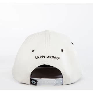 Buy Urban Monkey Snapback White Unisex PU Cap Online @ ₹899 from ShopClues