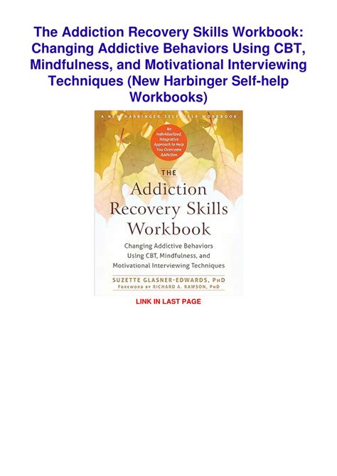 Addiction Recovery Workbook 的图像结果