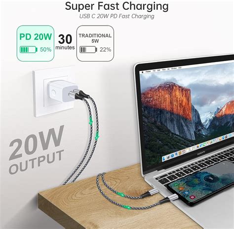 Buy USB C Fast Charger for Samsung Galaxy S23/S22 Ultra 5G/S21/S20/S10 ...