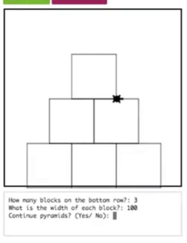 3.3.5 Shape Stack CodeHS Answer 的图像结果