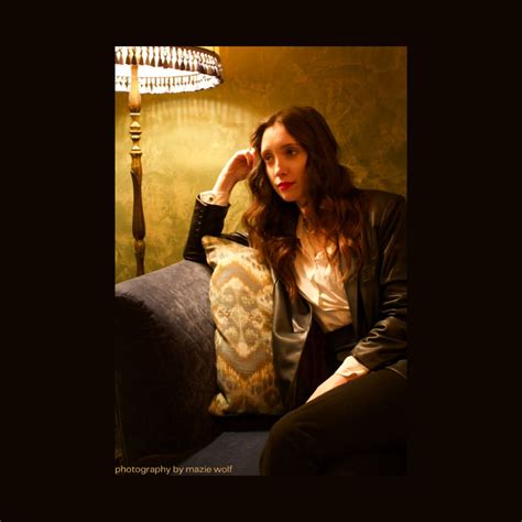 Revisiting old work. Pictured is Hannah Jade Vickery | Mazie Wolf