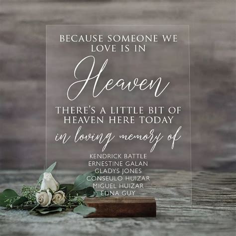 In loving memory svg wedding sign svg in memory svg wedding etsy – Artofit