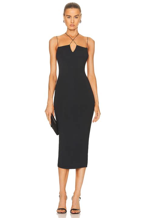 SEROYA Brogan Dress in Black | FWRD