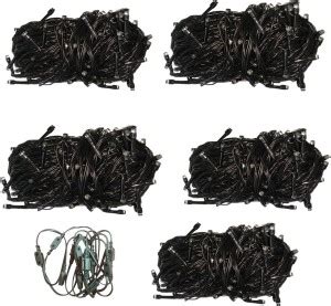 GOLDDUST 180 LEDs 39.93 m Black Flickering, Color Changing String Rice ...