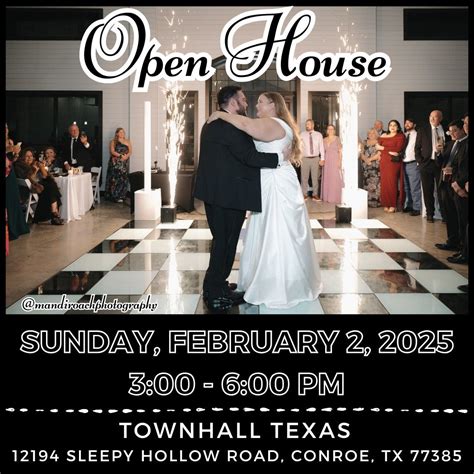 Winter Open House @ TownHall Texas Wedding & Event Venue, 12194 Sleepy ...
