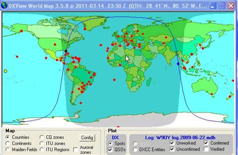 Image result for Ham Radio World Map