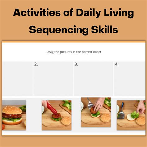 Activities Daily Living Sequencing Tasks - Speech Therapy - Speech ... - Worksheets Library