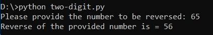 Image result for How to Reverse a Number in Python