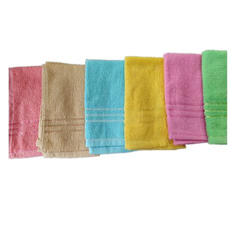 SaffronMist 100% Cotton Plain Hand Towels - Multicolor - Ultrasoft ...