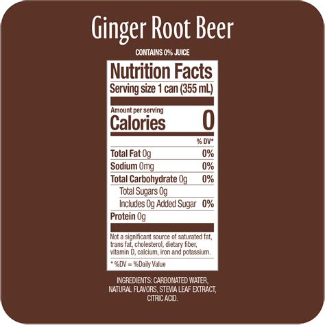 Zevia Zero Sugar, 0 Calorie Root Beer Soda Pop, 12 fl oz, 8 Pack Cans ...