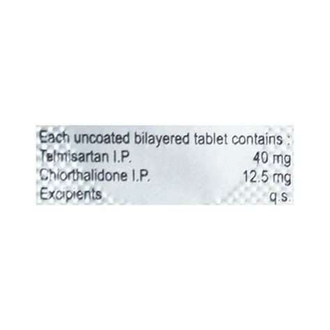 Telefix Ct 40mg Strip Of 15 Tablets: Uses, Side Effects, Price & Dosage ...