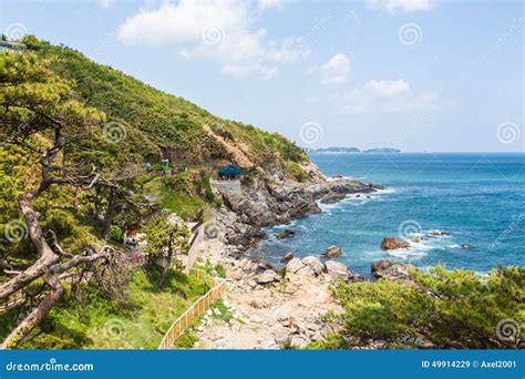 Naksansa Temple in Sokcho, South Korea. Stock Image - Image of rocks ...