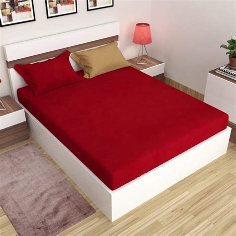 Buy Edwardian Solid King Size Bedsheet-Set Of 3 Pcs. from Home Centre ...