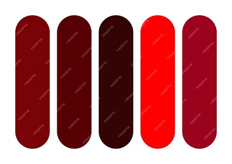 Premium Vector | Maroon Infusion Red and Maroon Color Combination