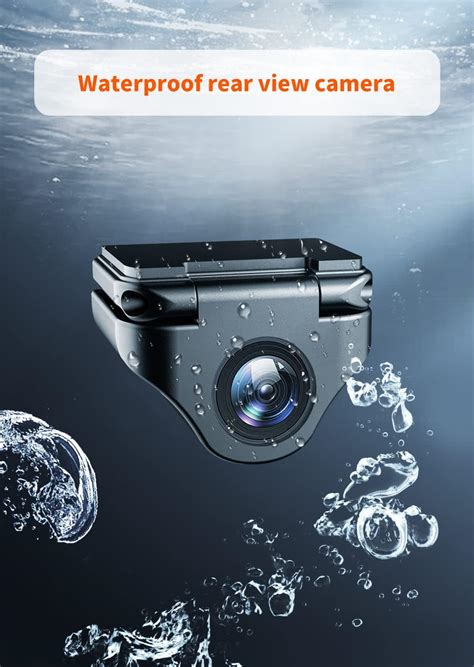 WOLFBOX D07 Waterproof Rear Backup Camera - 1080P India | Ubuy