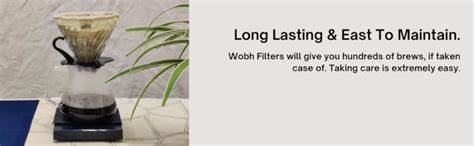 Wobh Filters | Reusable Cloth Coffee Filters | Sampler - Hario® V60 ...