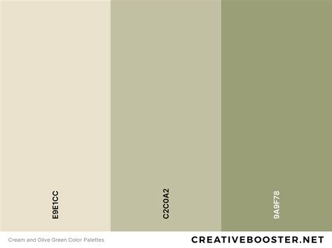 Olive Green Color Chart at Agnes Hendricks blog