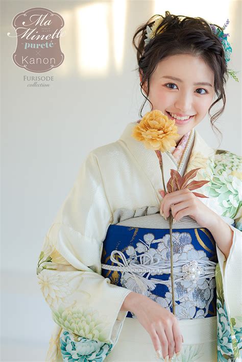 Ma Minette purete × 香音 MKF-K1 #黄色 #橙色 #yellow #orange 振袖 | 名古屋・岐阜の成人式なら ...