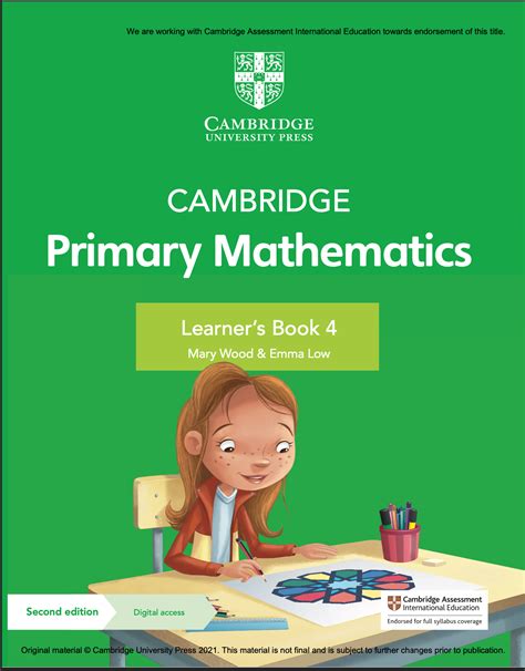 Sách Cambridge Primary Mathematics Learner's Book 4 ( Second Edition ...