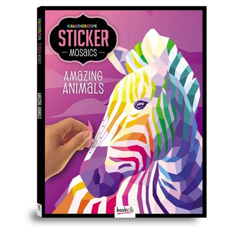 Buy Kaleidoscope Sticker Mosaics Amazing Animals Book Online at Low ...